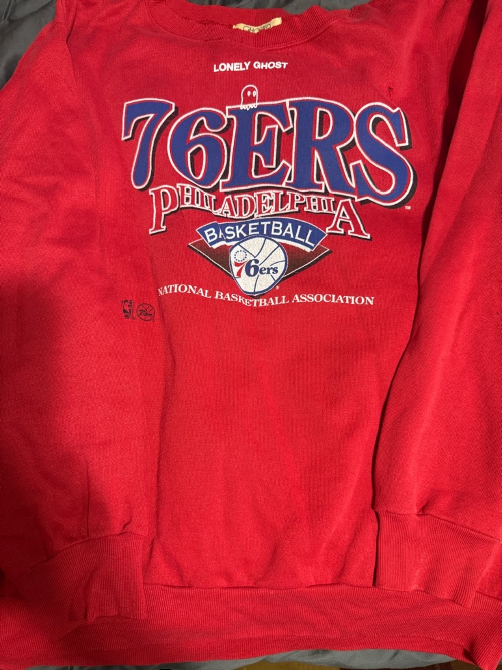 Lonely Ghost Philadelphia 76ers Ghosted Garment